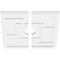 Ekena Millwork Knox Architectural Grade PVC Contemporary Ceiling Medallion, Two Piece, 20"OD x 3"ID x 7"C x 1"P CMP20KX2-03000 - alternate 2